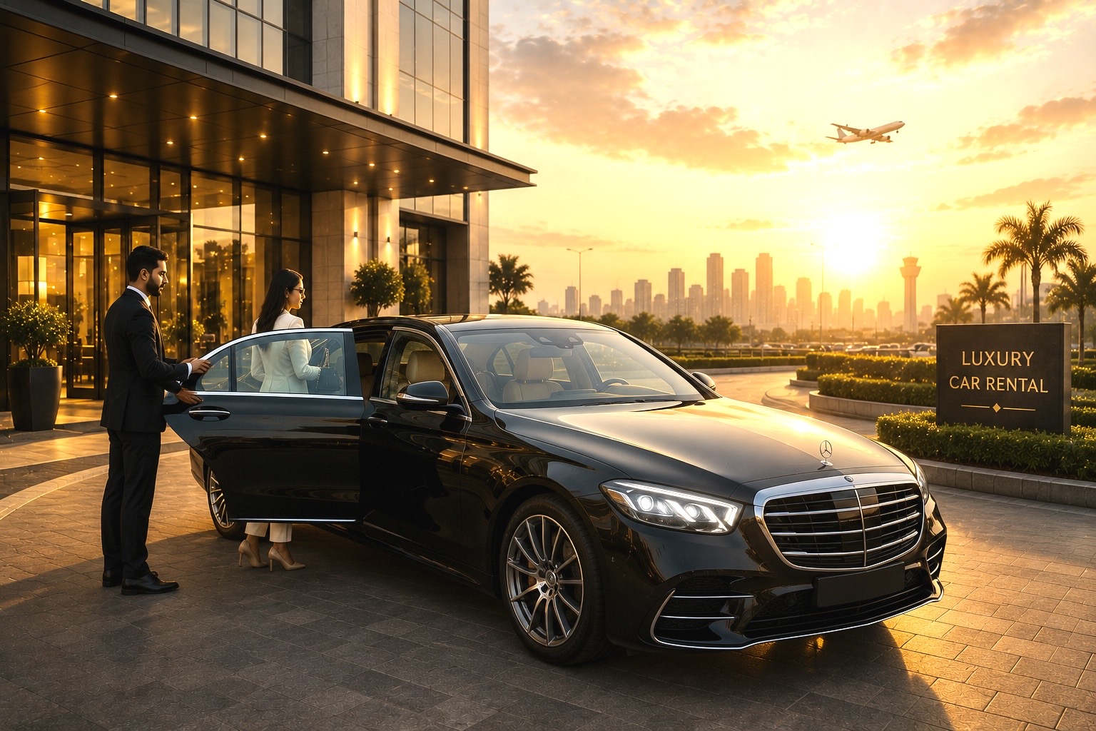 Luxury car rental service