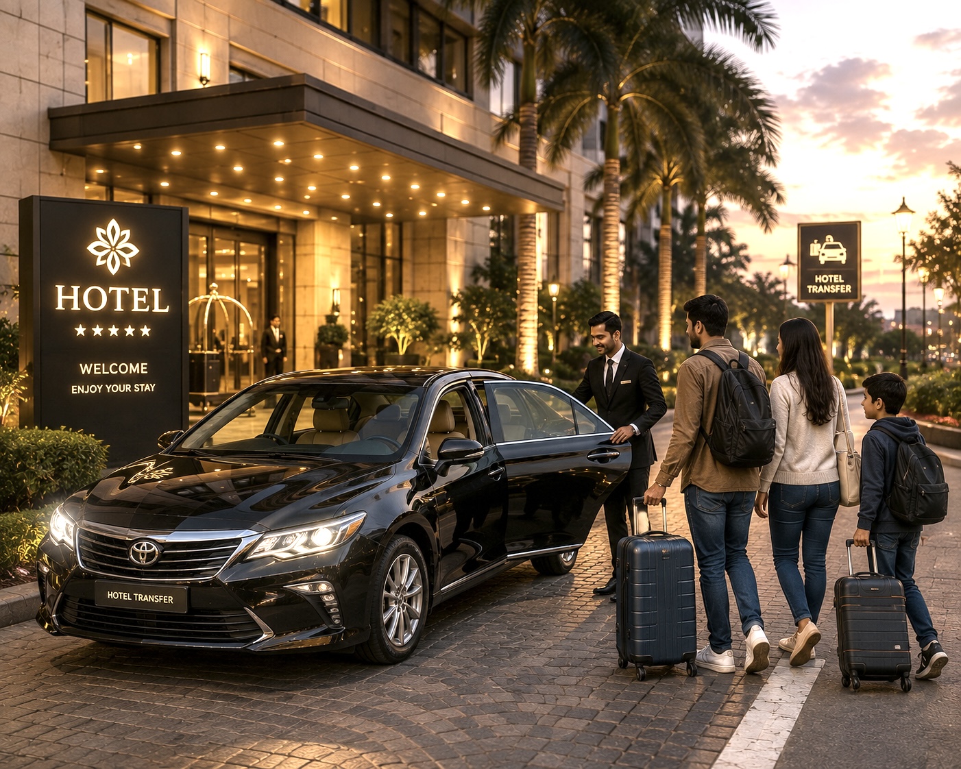 Hotel transfer service